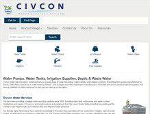 Tablet Screenshot of civconws.com.au